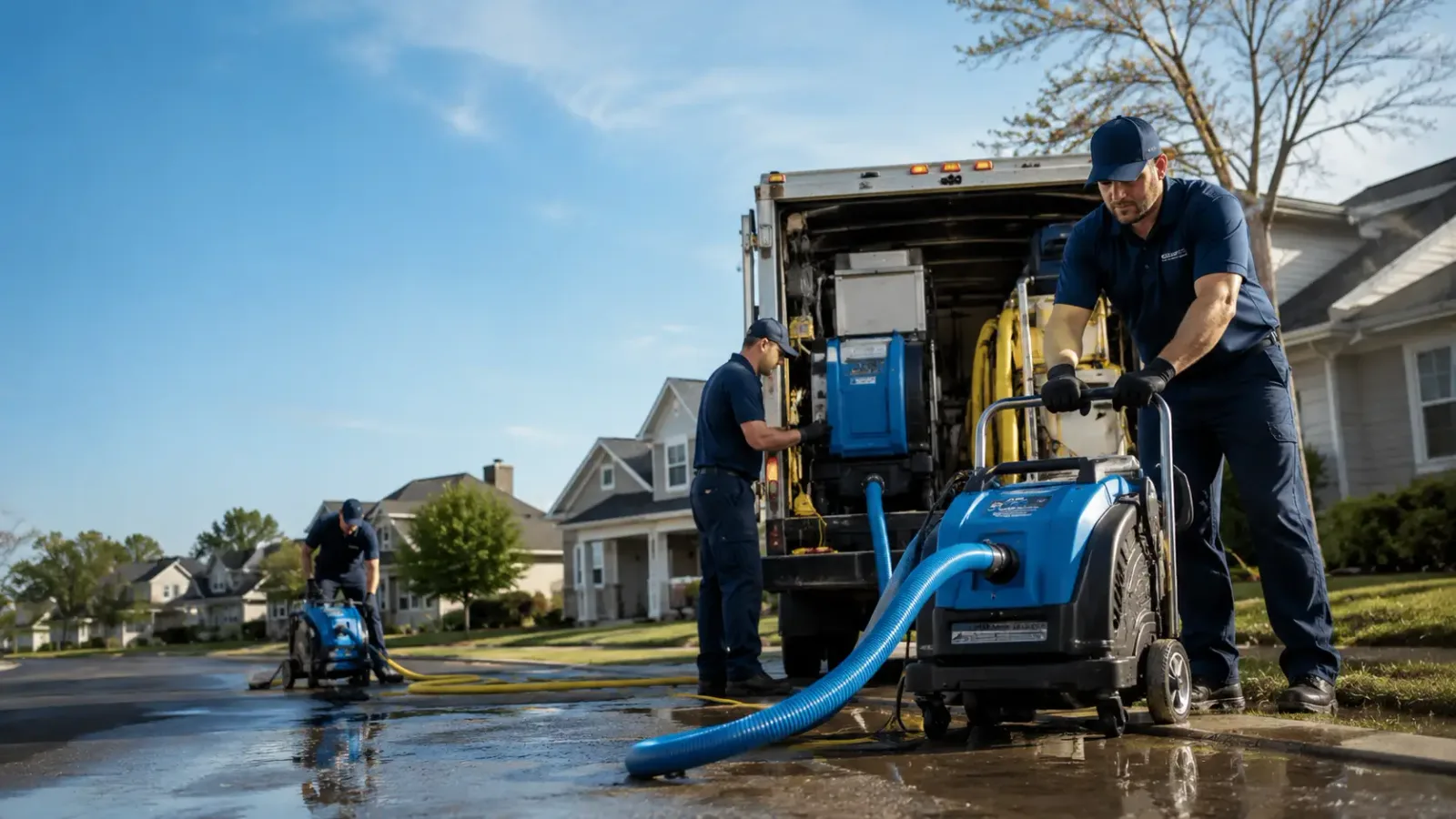 Flood Damage Cleanup in Big Run, PA
